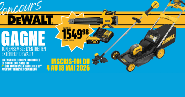 entretien extérieur DEWALT