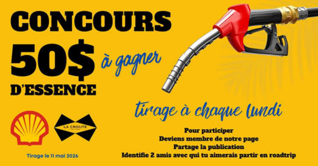 concours 50$ essence