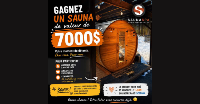 concours sauna