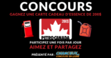 Concours : Gagnez 200$ d&rsquo;essence
